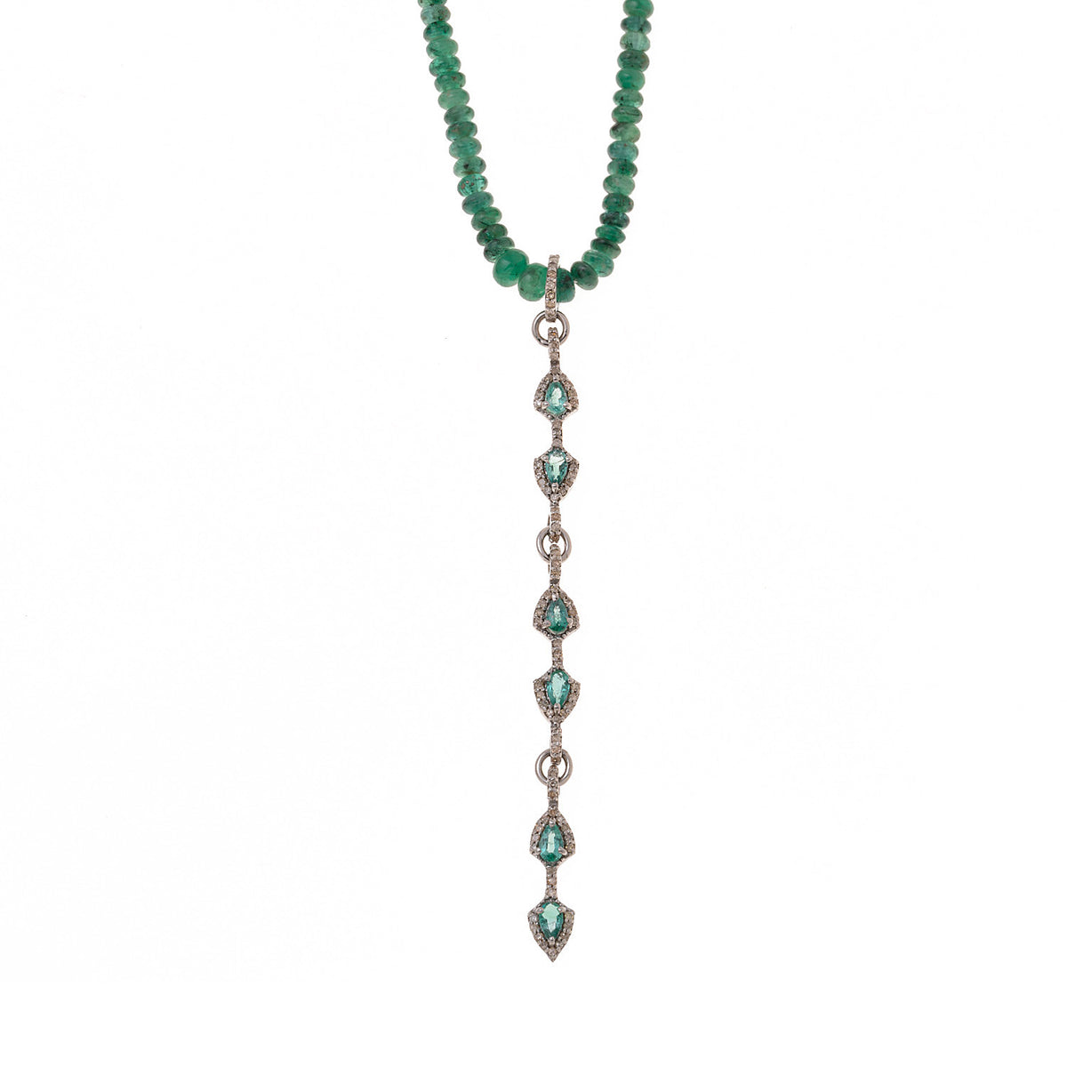 Emerald Diamond Necklace