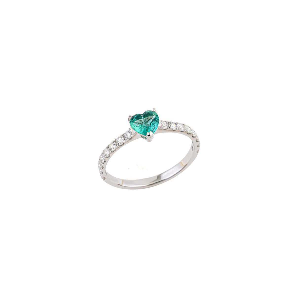 Green Heart Ring