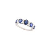 Blue to White Eternity Ring