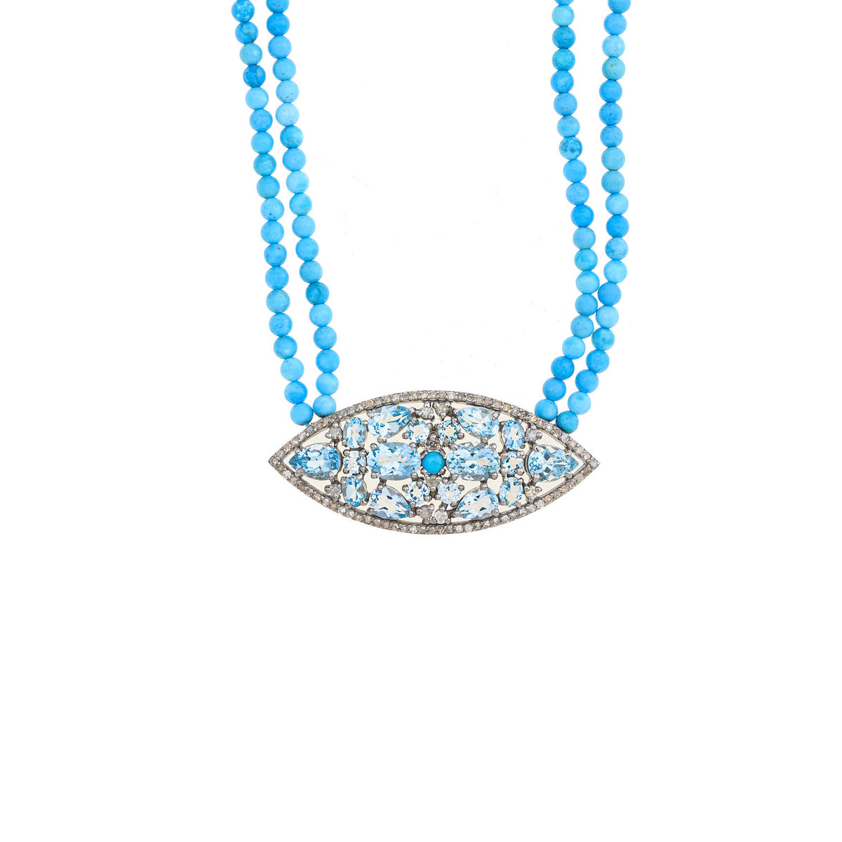 Under the Water Eye Necklace