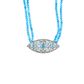 Under the Water Eye Necklace
