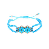 Double Flower Bracelet