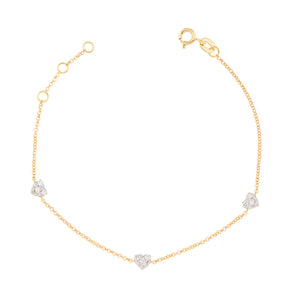 Mini Hearts Bracelet