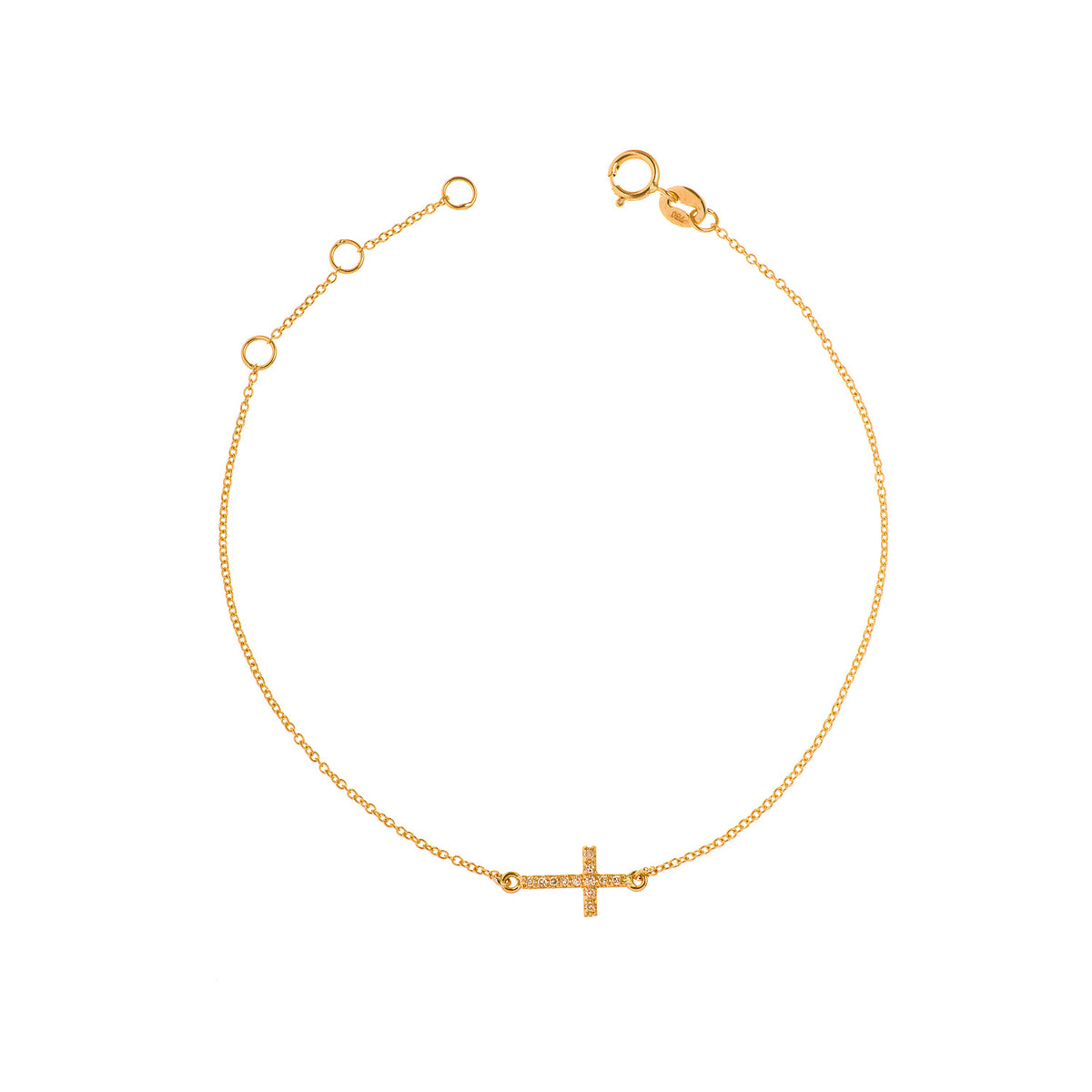 18k Gold Chain Bracelets