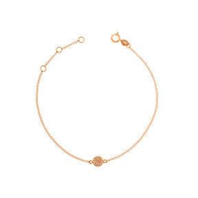 Diamond Circle Bracelet - Anatol Jewelry