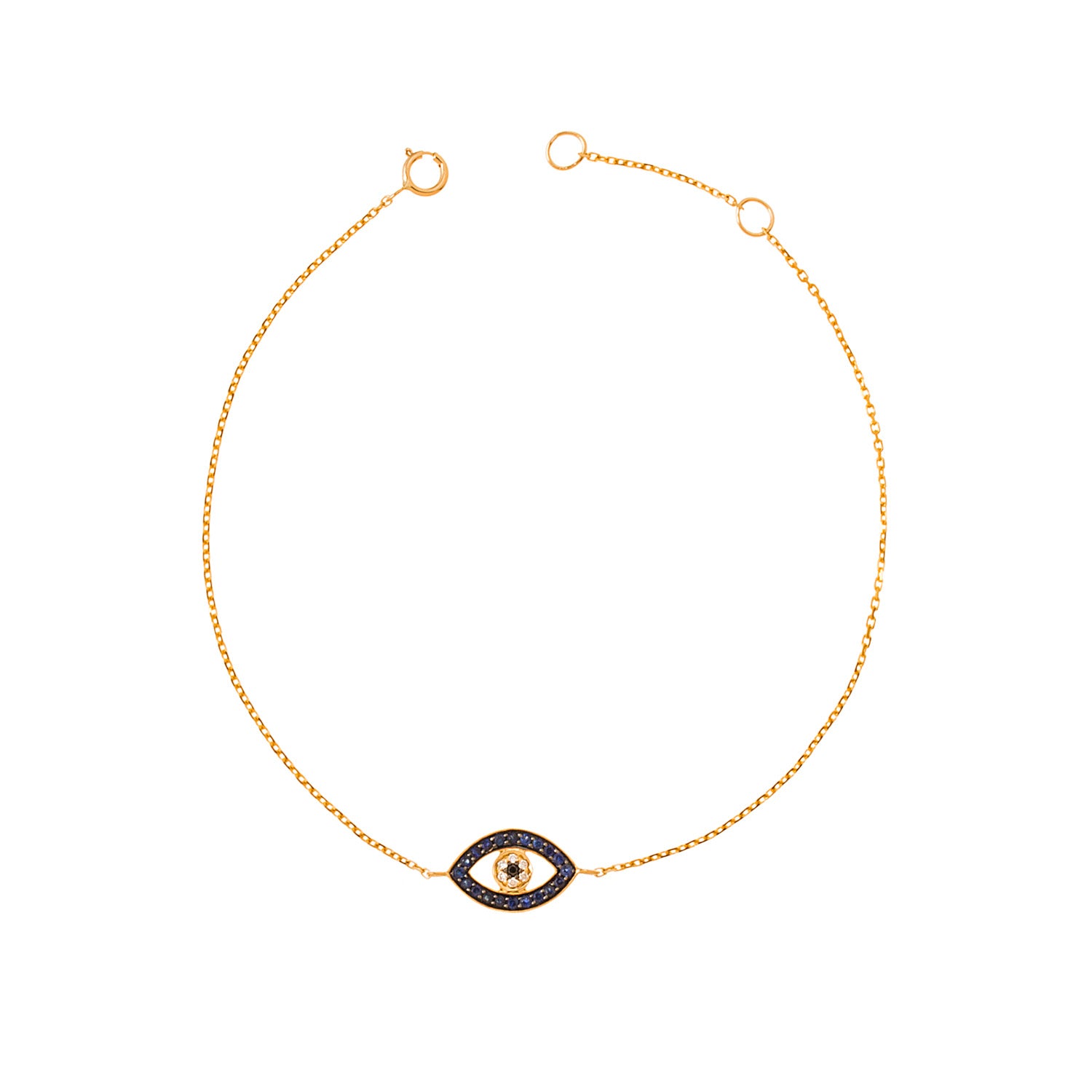 Sapphire Eye Bracelet - Anatol Jewelry