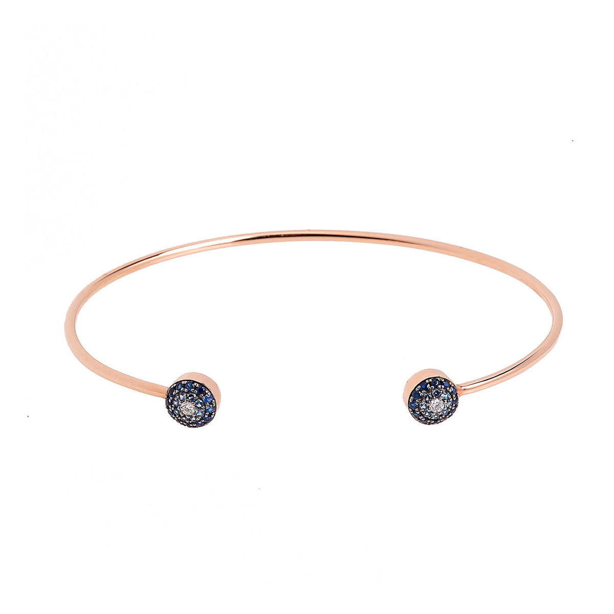 Evil Eye Bangle Bracelet