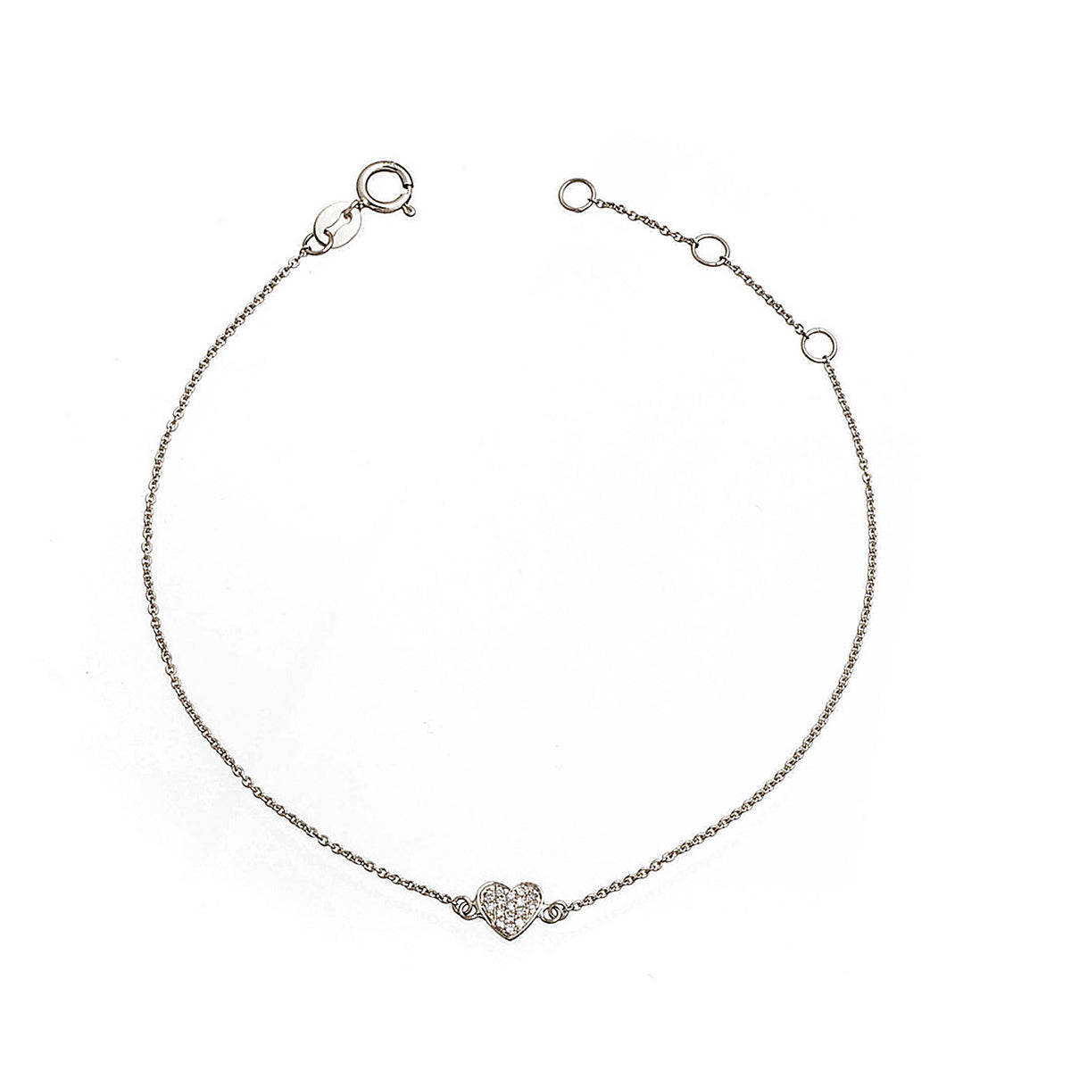 Mini Heart Bracelet - Anatol Jewelry