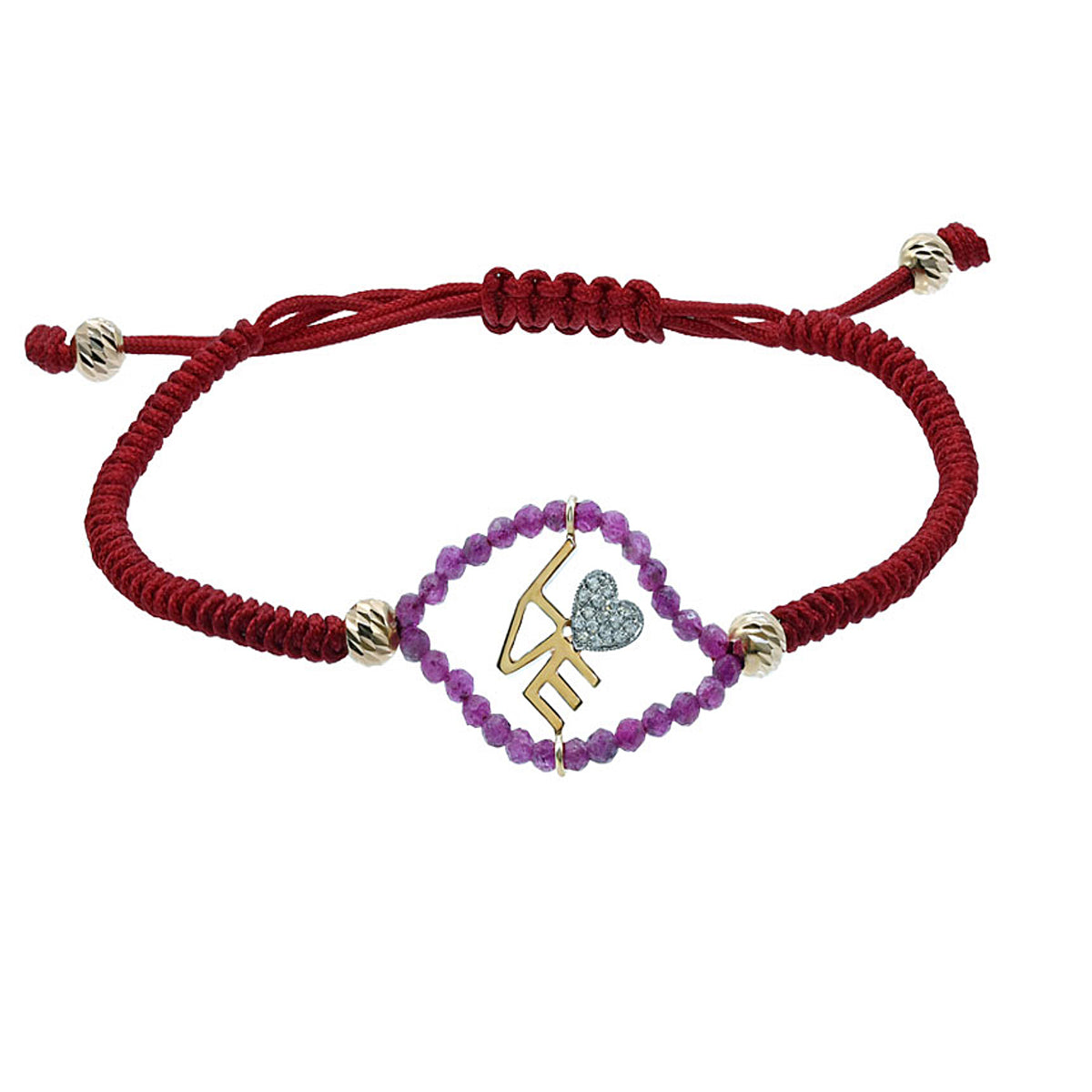 “Love” Double Helix Bracelet
