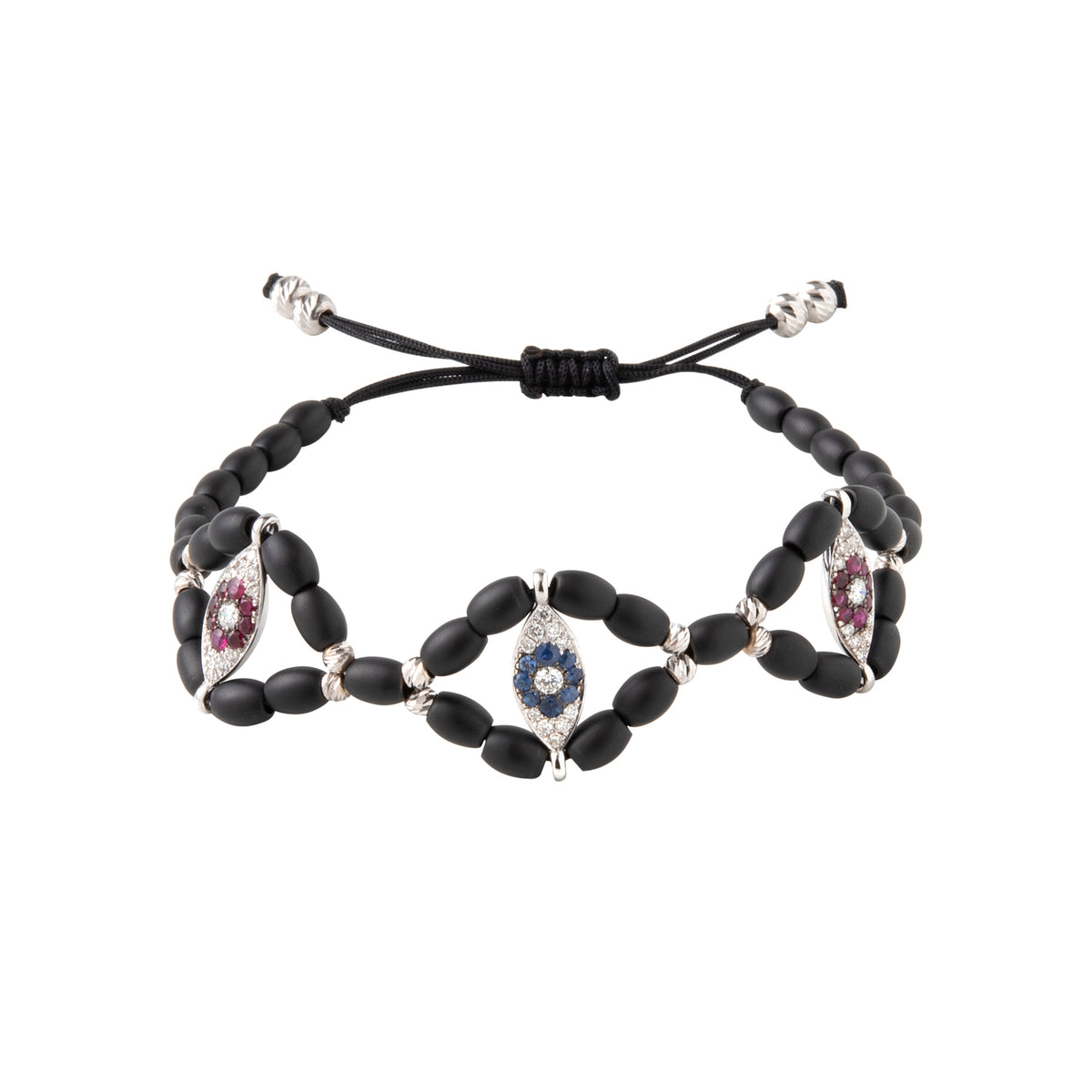 Triple Eye ceramic bracelet 