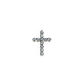 Diamond Cross. Gold and diamond cross. Cross for christening. Cross for baptism. Fine jewellery. Anatol jewellery. Χρυσά κοσμήματα. Κοσμήματα Κηφισιά. Σταυρός χρυσός. Σταυρός με διαμάντια. Βαφτιστικός σταυρός. Σταυρός για βάφτιση.  Σταυρός με μπριγιάν. 