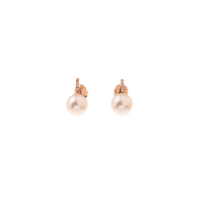 Pearl Earring. Earrings. 18K gold earring. Fresh water pearl. White Gold, yellow gold, rose gold. Perfect Gift. Earring gift. Hanging Pearl. Chain Erring. Fine jewelry. Anatol. Σκουλαρίκι χρυσό. Σκουλαρίκι  με μαργαριτάρι. Σκουλαρίκι αλυσίδα. Σκουλαρίκι με πέρλα. Athens.