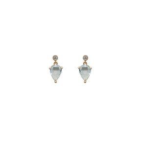 Diamond and Sapphire Earring