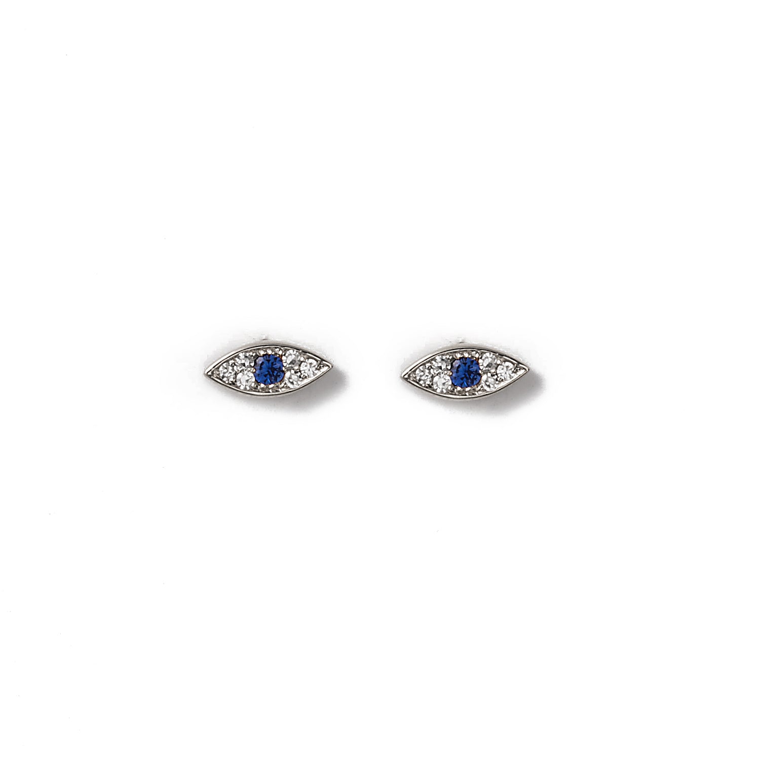 Evil Eye Diamond Earring