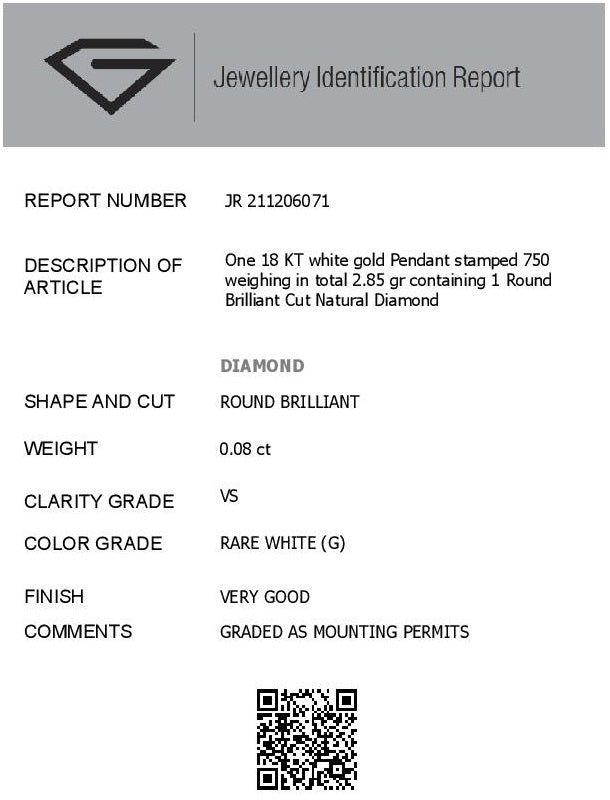 IGL Diamond Certificate