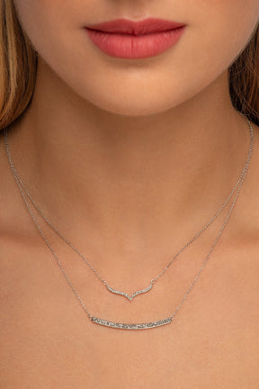 Pointy Bar Necklace