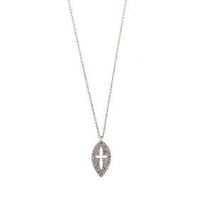 Shield Cross Necklace