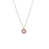 Diamond Circle Necklace