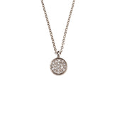 Diamond Circle Necklace