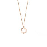 Diamond Circle Necklace