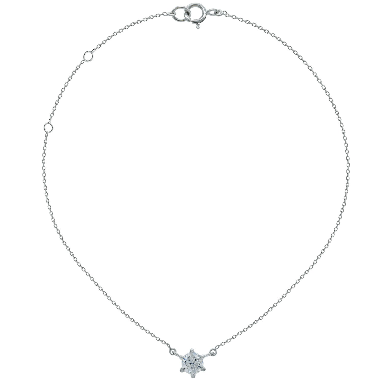 0.40CT, F, VVS2 Diamond Necklace