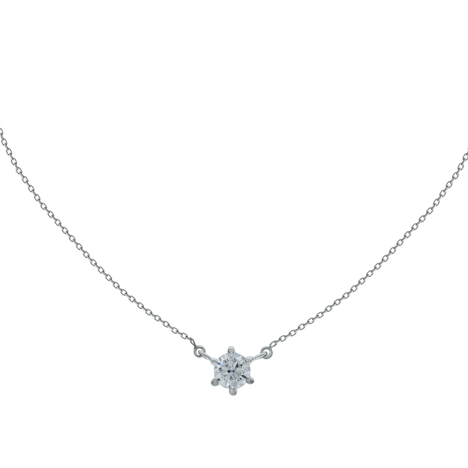 Diamond Necklace. Solitaire Diamond Necklace. 0.40ct diamond necklace.