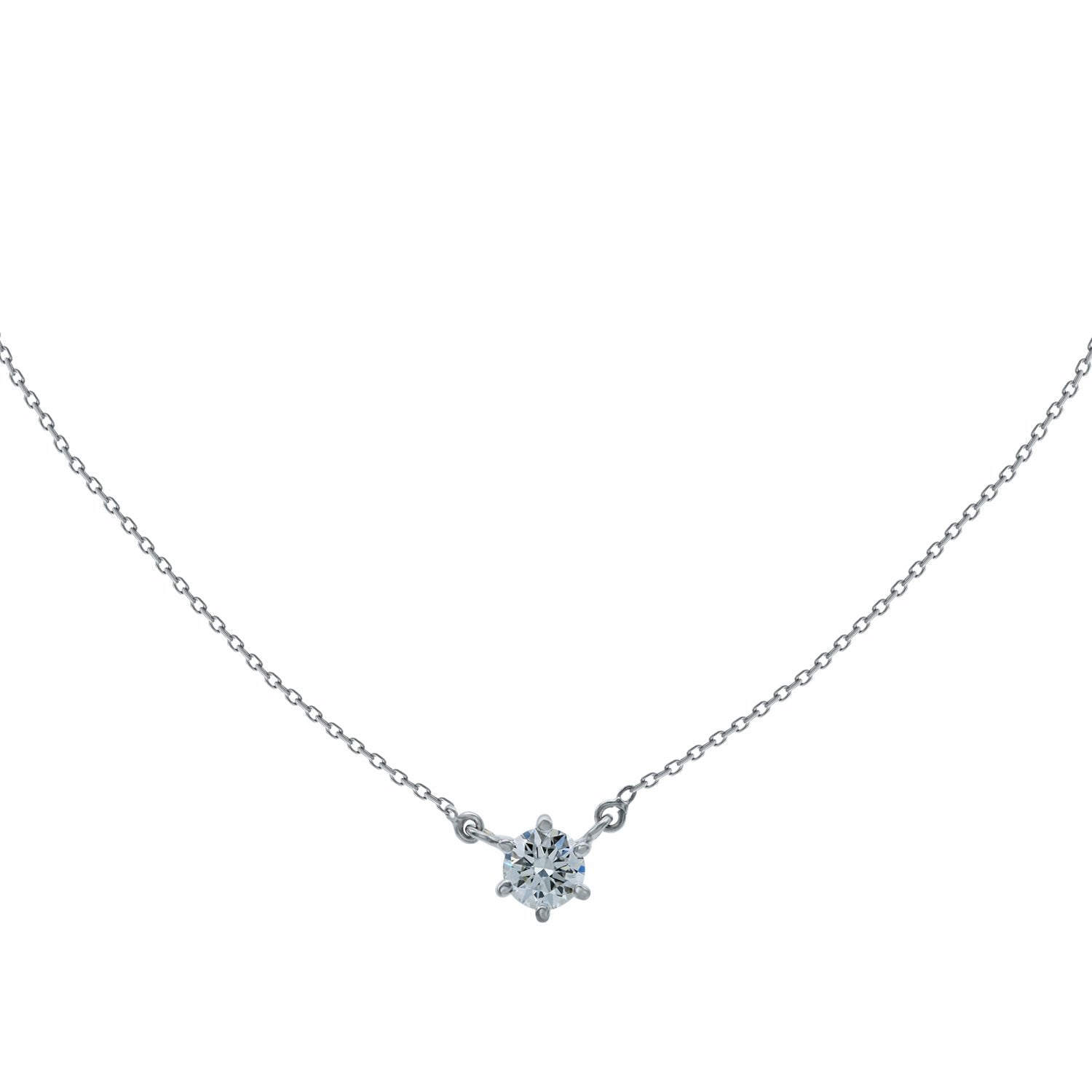 0.30CT, E, VVS1 Diamond Necklace