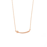 Diamond Star Bar Necklace