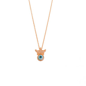 Diamond Crown Necklace
