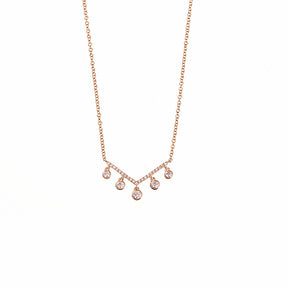 Diamond Bar Necklace