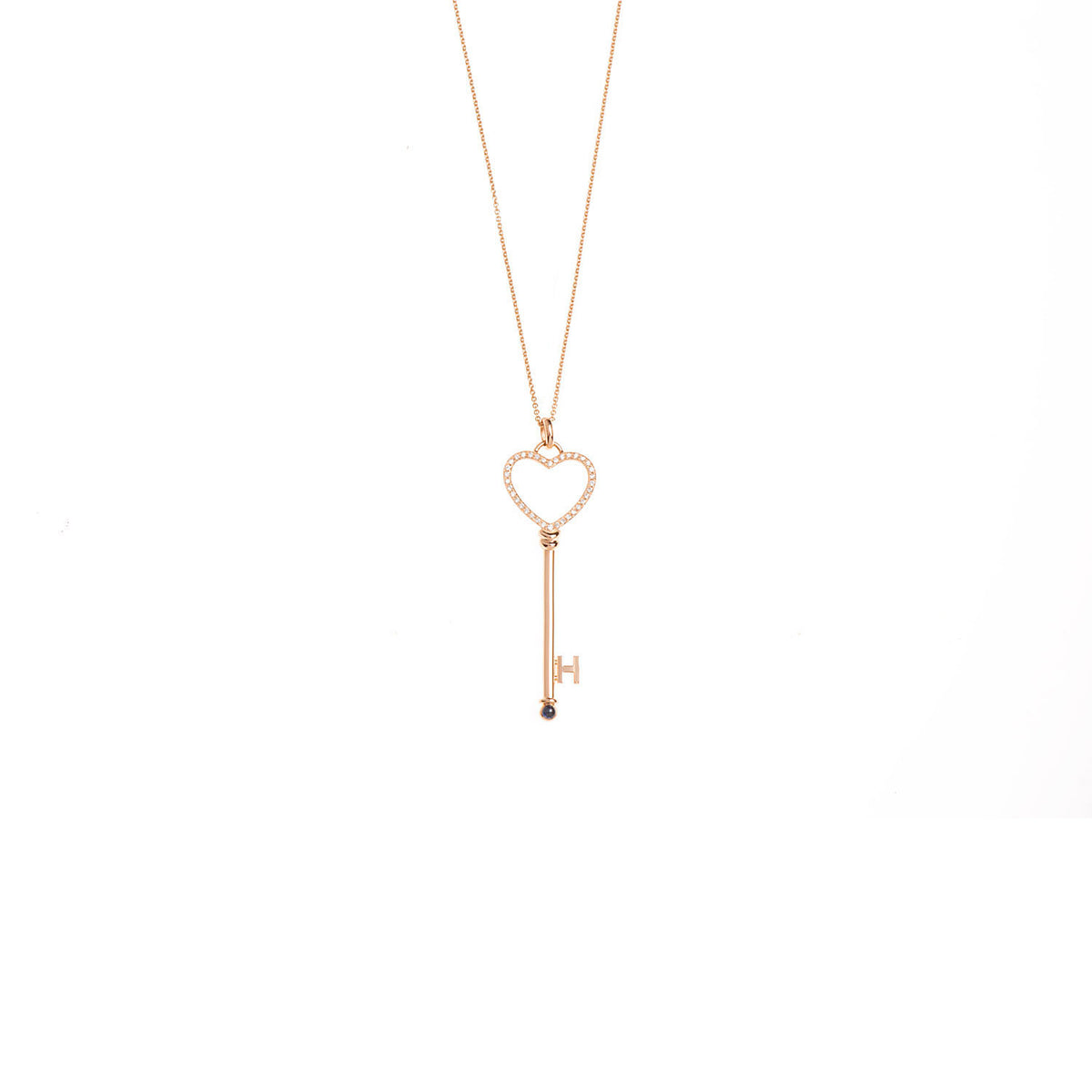 Key Necklace. Golden Key Necklace. Heart necklace. Diamond key necklace.