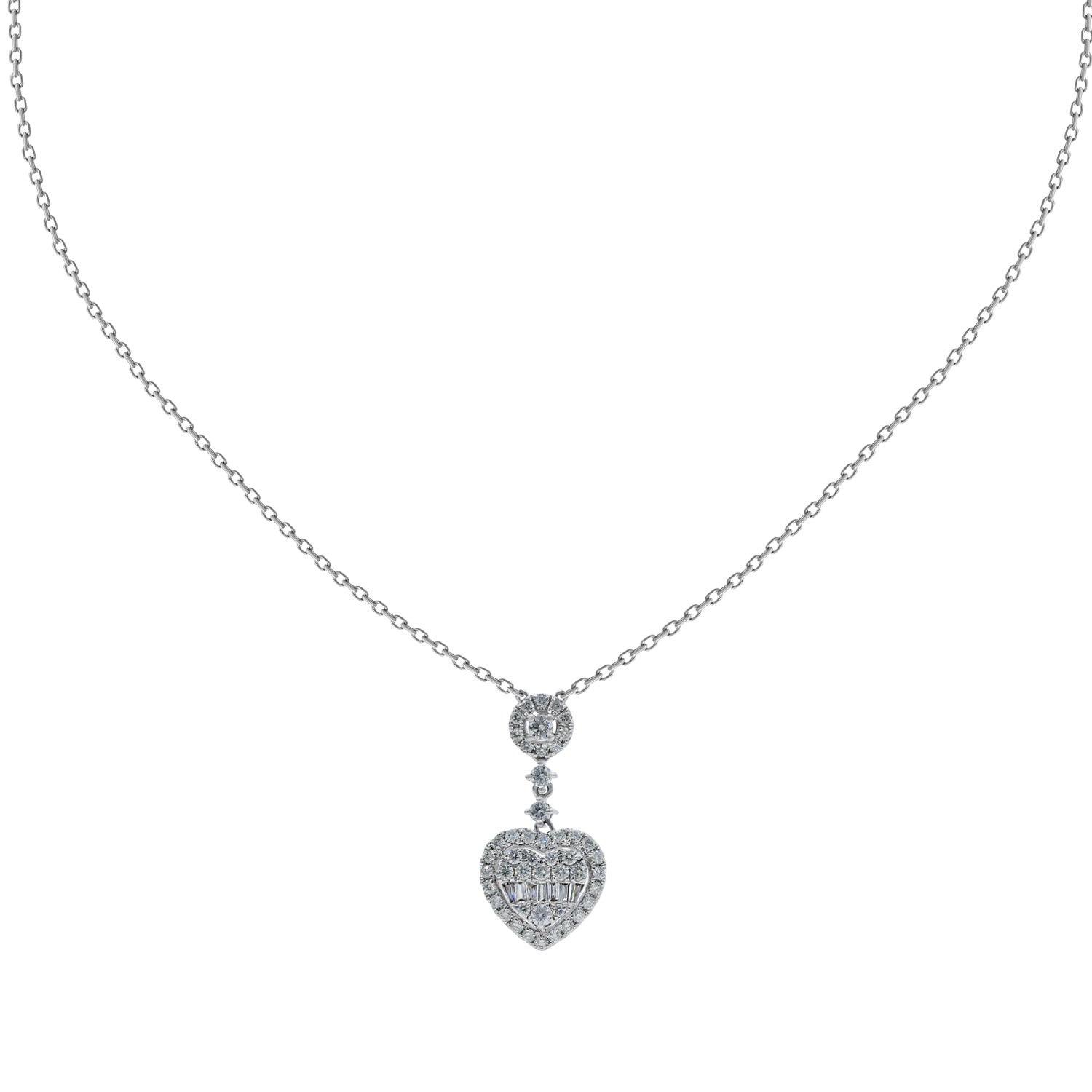 Expensive on sale heart necklace