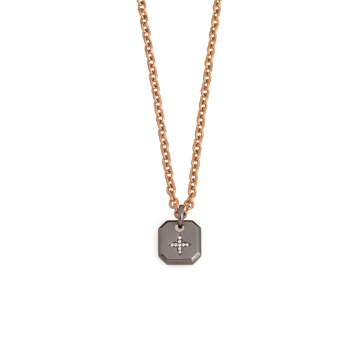 Men's Jewellery, Fine jewellery. Cross necklace. Anatol jewellery. Athens, Greece. Κοσμήματα Ανατολ. Χρυσά κοσμήματα. Ανδρικά κοσμήματα. Κολιέ με σταυρό. Κολιέ με μαύρα διαμάντια. Black Diamond cross necklace. Tag Necklace.