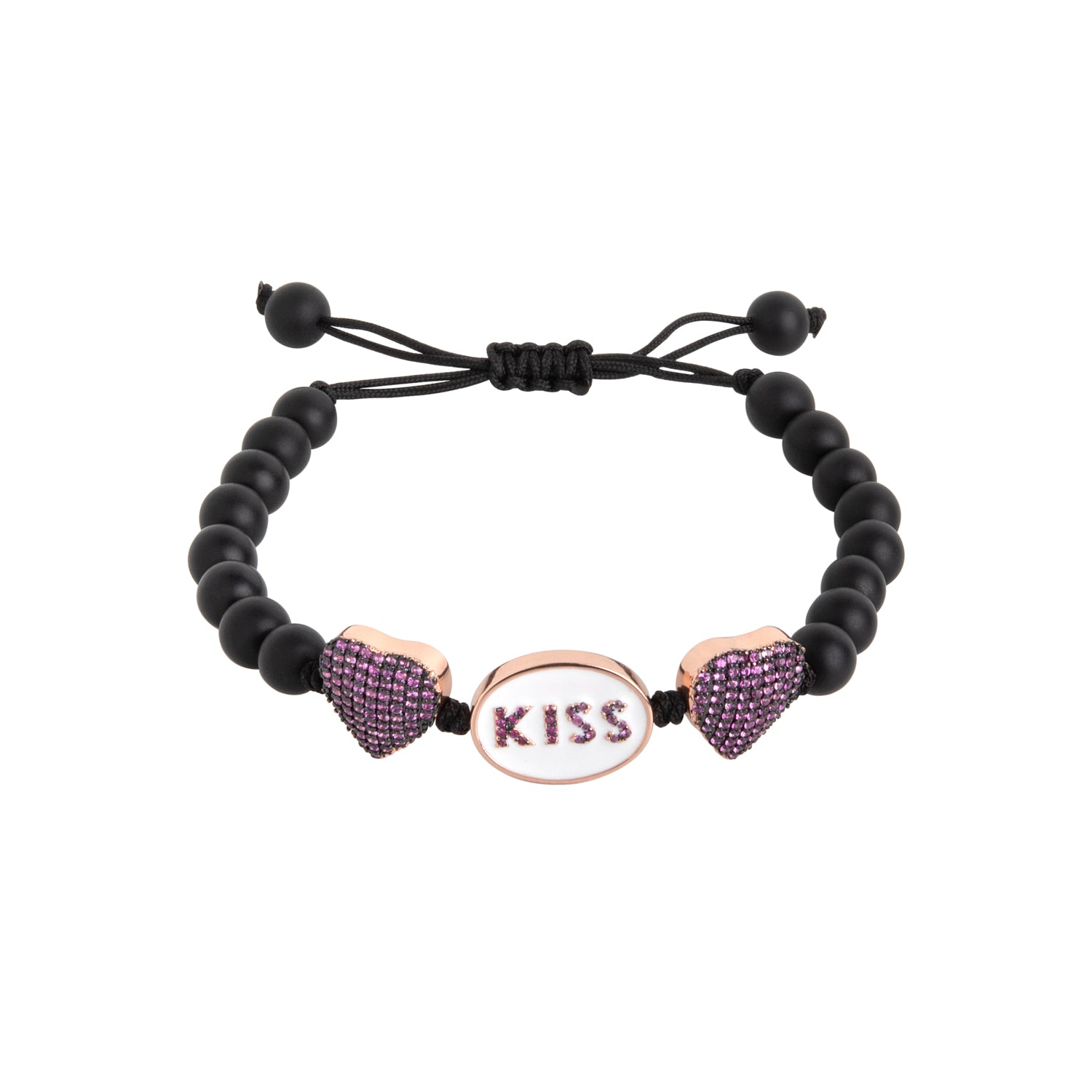 Kiss Onyx Bracelet