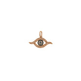 Blue Diamond Eye Pendant
