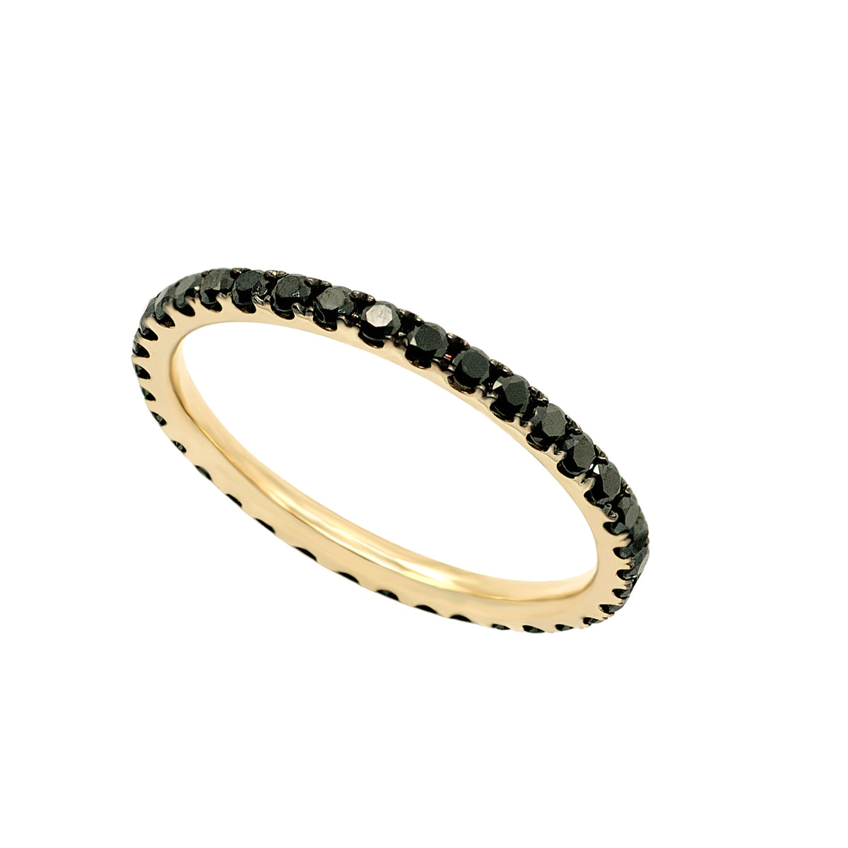 Black Diamond Eternity Ring