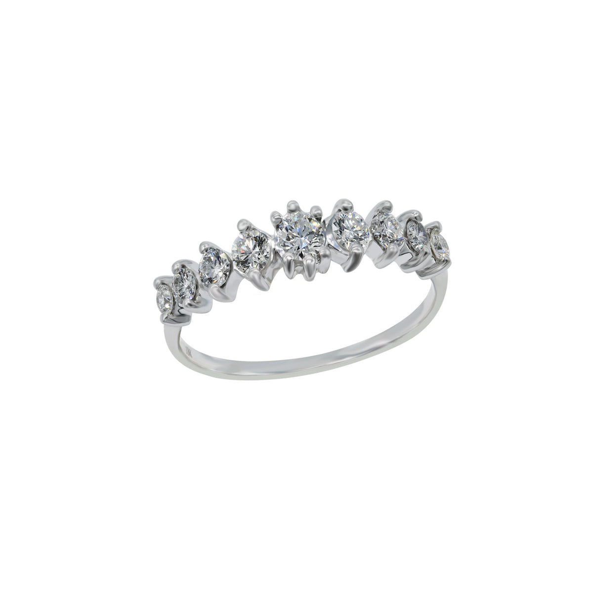 Gold and diamond ring. Eternity ring. Diamond wedding band. Diamond eternity ring. Anatol jewellery. Golden Hall. Fine jewellery. Χρυσά κοσμήματα. Κοσμήματα Κηφισιά. Βέρες γάμου. Διαμαντένια βέρα. Βέρα με διαμάντια. Δαχτυλίδι σειρέ με μπριγιάν. Σειρέ δαχτυλίδι με διαμάντια. 