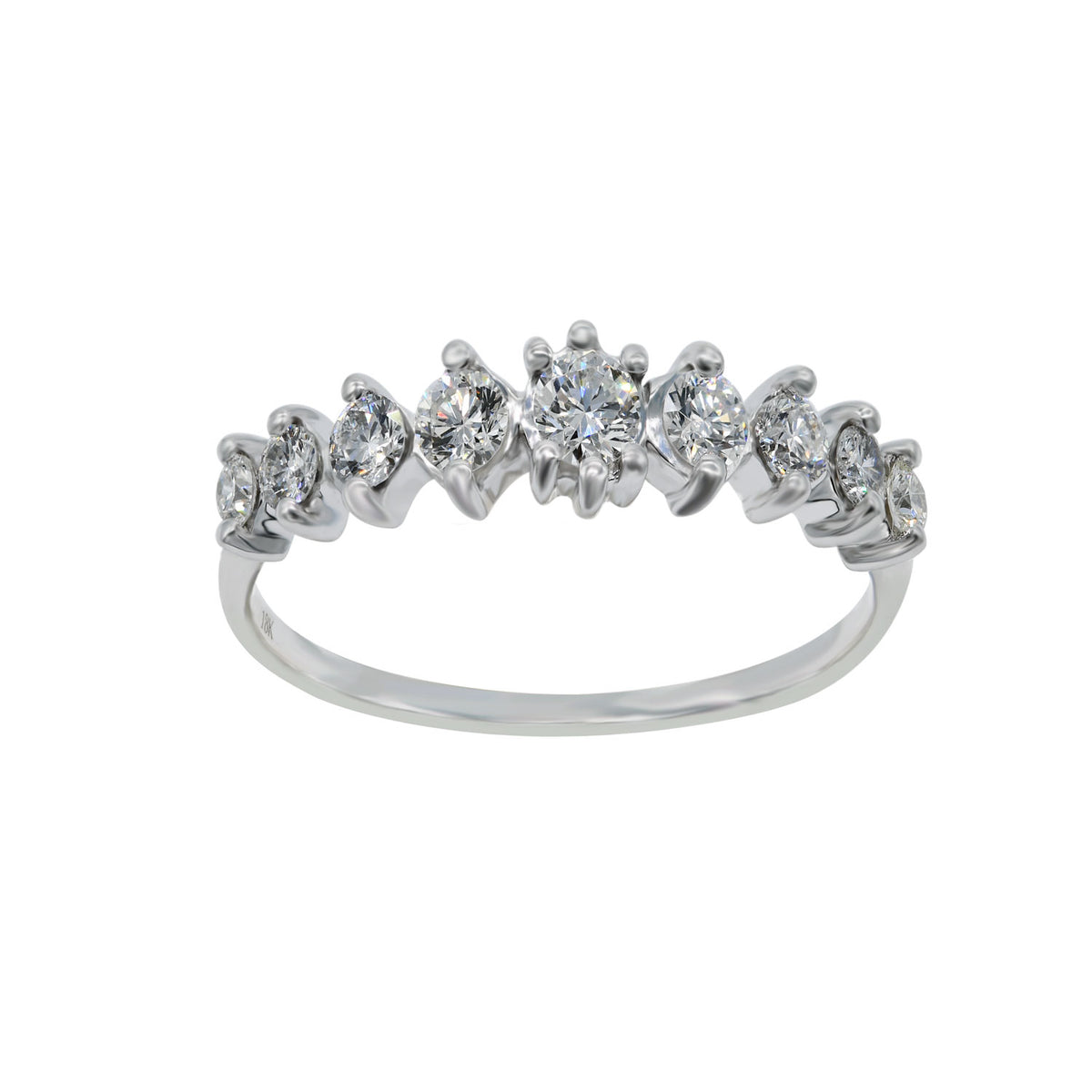 Gold and diamond ring. Eternity ring. Diamond wedding band. Diamond eternity ring. Anatol jewellery. Golden Hall. Fine jewellery. Χρυσά κοσμήματα. Κοσμήματα Κηφισιά. Βέρες γάμου. Διαμαντένια βέρα. Βέρα με διαμάντια. Δαχτυλίδι σειρέ με μπριγιάν. Σειρέ δαχτυλίδι με διαμάντια. 