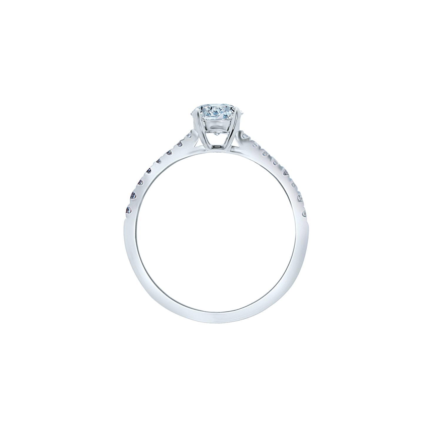 Diamond Engagement Ring 0.50ct. Μονόπετρο δαχτυλίδι.