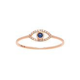 Evil Eye Ring. Diamond eye ring. Sapphire eye ring. Evil eye.