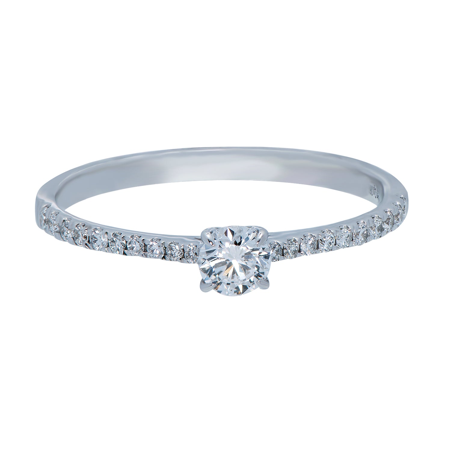 0.18ct Aria Setting Diamond Engagement Ring