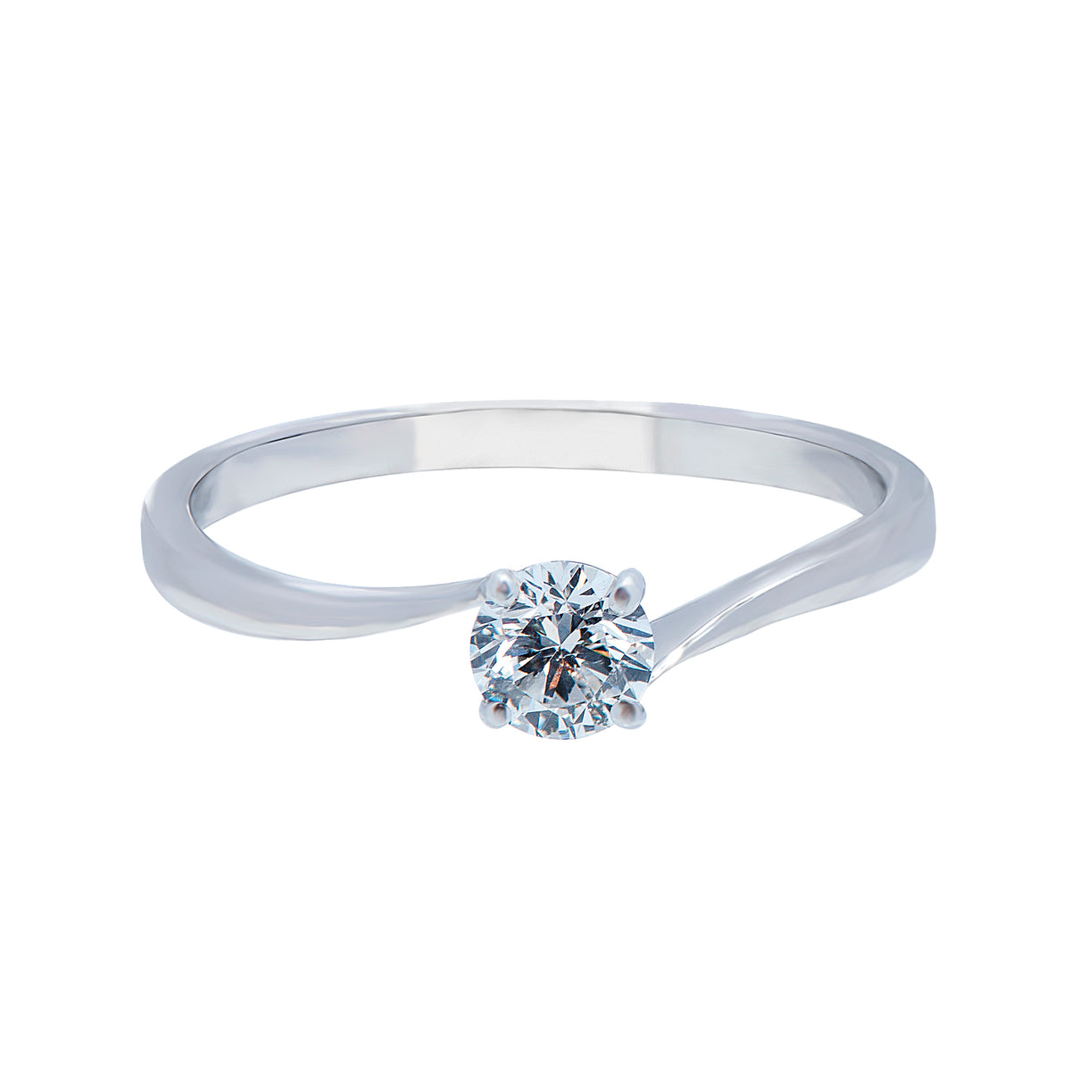 0.18ct Diamond Engagement Ring