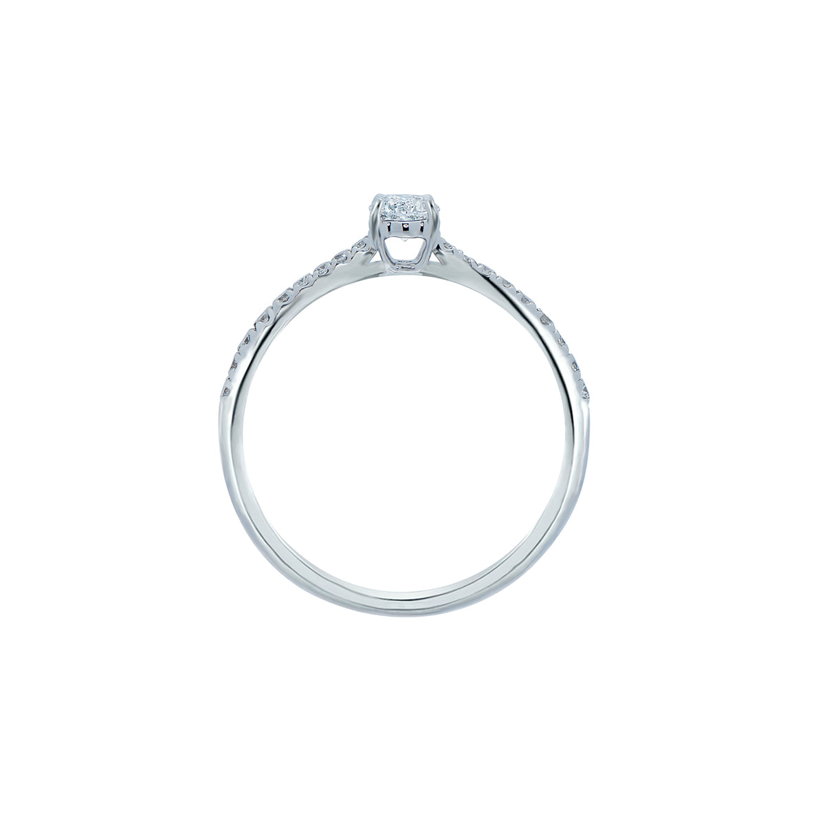 0.20ct Aria Setting Diamond Engagegemt Ring
