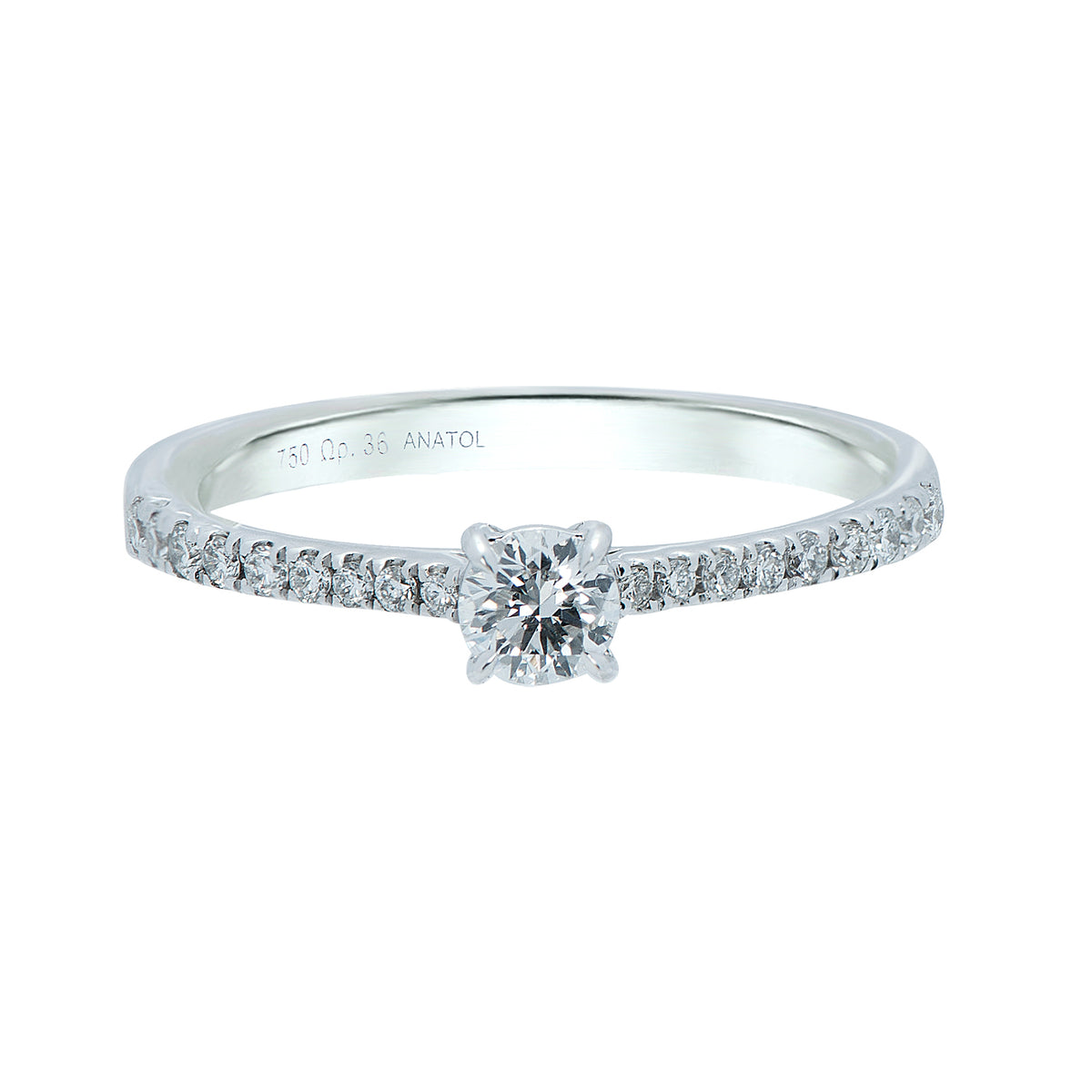 0.20ct Aria Setting Diamond Engagegemt Ring