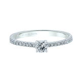 Diamond Engagement Ring. Μονόπετρο δαχτυλίδι. Δαχτυλίδι για πρόταση γάμου. Δαχχτυλίδι με διαμάντι.