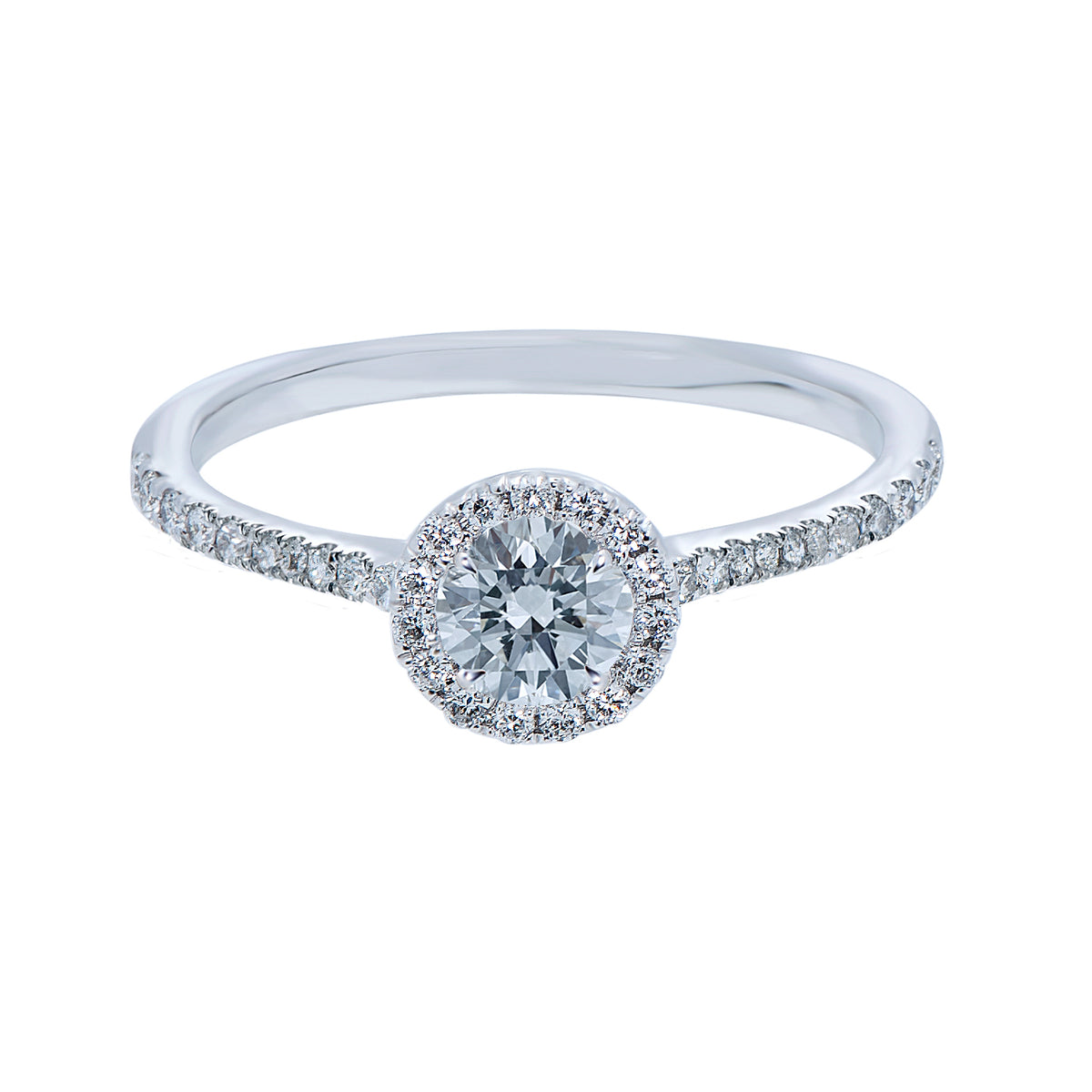 0.30ct, E, VVS1, Mirage Setting Diamond Engagement Ring